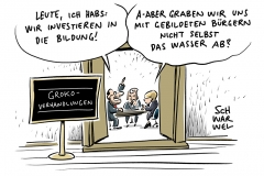 GroKo-Verhandlungen: Union und SPD planen Milliardeninvestitionen in Bildung