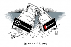 schwarwel-karikatur-deutsche-bank-postbank-bank