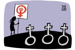 Femizide: „Gefährlichster Ort für Frauen - der eigene Haushalt“