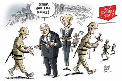 karikatur-schwarwel-einsatz-bundeswehreinsatz-von-der-leyen-syrien