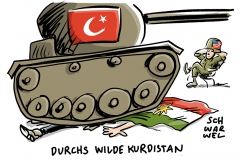 karikatur-schwarwel-us-usa-amerika-tuerkei-kurdistan-kurden-syrien-krieg-konflikt