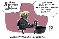 Unzufriedenheit: Jeder zweite Deutsche für vorzeitigen Abgang Merkels