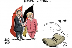 Merkel in China: Mehr Wirschaft ja, mehr Menschenrechte nein