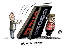 Zukunft der Großen Koalition nach SPD-Vorsitz-Entscheid: Union lehnt GroKo-Nachverhandlungen ab