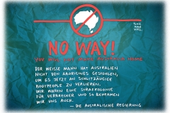 schwarwel-karikatur-no-way-australien-fluechtlingspolitik-fluechtlinge