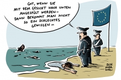 karikatur-schwarwel-fluechtlinge-gefluechtete-mittelmeer-tot-tod-eu-europaeische-union