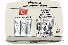 Spannungen mit Türkei: Deutscher Botschafter zum zweiten Mal innerhalb 48 Stunden einbestellt
