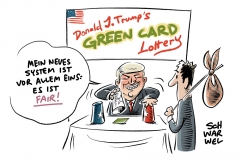 Reaktion auf Terror in New York: Trump will Green-Card-Verlosung abschaffen