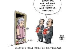 karikatur-schwarwel-erdogan-diktatur-tuerkei-minister-deutschland