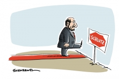 karikatur-schwarwel-martin-schulz-effekt-wahl-bundeskanzler-spd-koalition