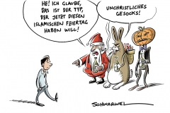 Islam in Deutschland: Feiertagsdebatte geht weiter