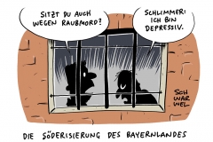 Umstrittener Gesetzentwurf zu PsychKG: Bayern will psychisch Kranke wie Straftäter behandeln