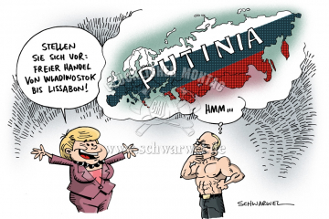 schwarwel-karikatur-putin-merkel-russen-handel