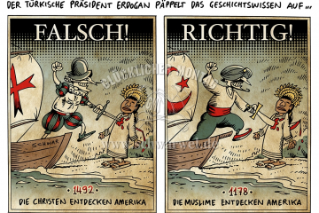 schwarwel-karikatur-amerika-entdeckung-muslime-erdogan