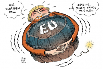 karikatur-schwarwel-merkel-flüchtlinge-wirschaffendas