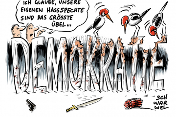 karikatur-schwarwel-hetze-demokratie