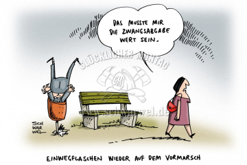schwarwel-karikatur-einwegflaschen-zwangsabgabe