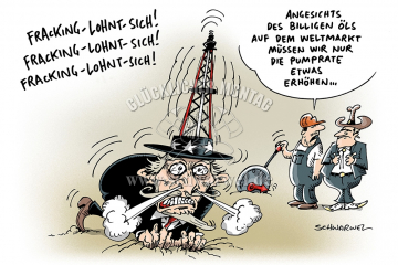 schwarwel-karikatur-fracking-oel-pumprate-foerdermenge