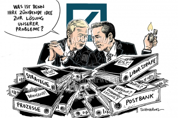 schwarwel-karikatur-doppelspitze-deutsche-bank